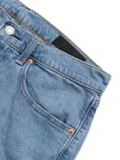 画像3: 【送料無料】ADVANCE LEVIS 505 CROSS LEATHER LT BLUE/BLACK