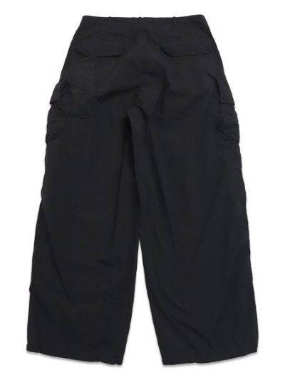 画像2: 【送料無料】Ten-c CARGO PANT OJJ GARMENT DYED NYLON TACTEL BLACK