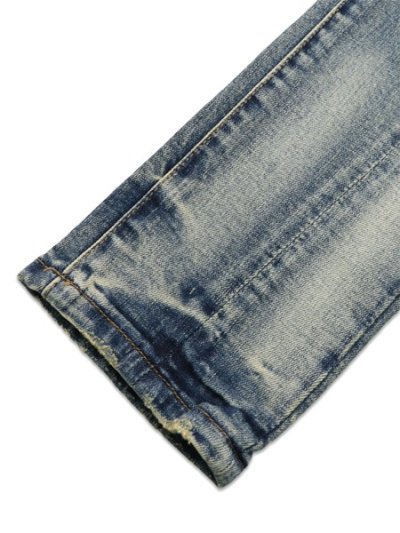 画像9: 【送料無料】mnml SKINNY CRYSTAL DENIM WASHED BLUE