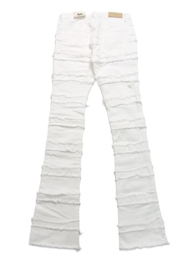 画像2: 【送料無料】mnml X597 PANELED SKINNY STACKED DENIM