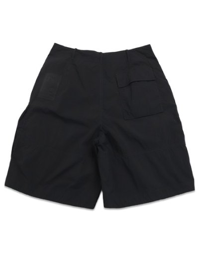 画像2: 【送料無料】Ten-c CARGO SHORTS OJJ GARMENT DYED NYLON TACTEL BLK