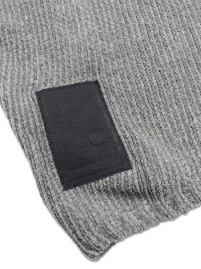 画像6: 【送料無料】Ten-c HODDED CHENILLE COTTON KNIT PIGEON GREY