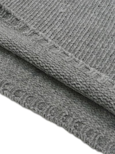 画像5: 【送料無料】Ten-c HODDED CHENILLE COTTON KNIT PIGEON GREY