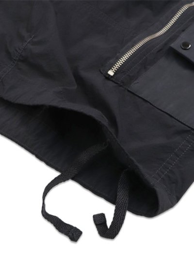 画像9: 【送料無料】Ten-c CARGO SHORTS OJJ GARMENT DYED NYLON TACTEL BLK