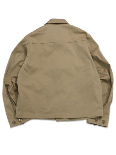 画像2: 【送料無料】Ten-c FOYLE JACKET OJJ PIECE DYED M/F ALMOND