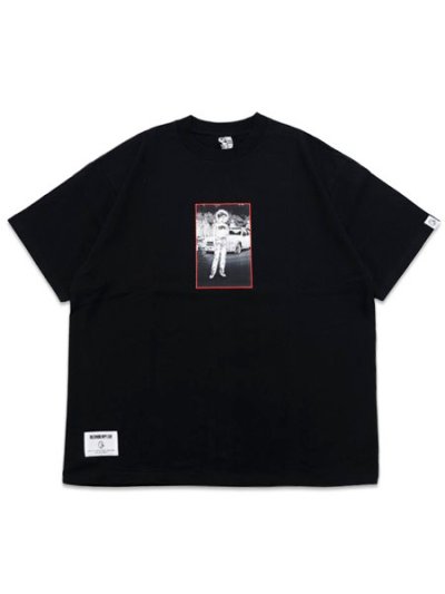 画像1: BILLIONAIRE BOYS CLUB INITIAL D COTTON TEE #1 BLACK