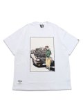 BILLIONAIRE BOYS CLUB INITIAL D COTTON TEE #2 WHITE