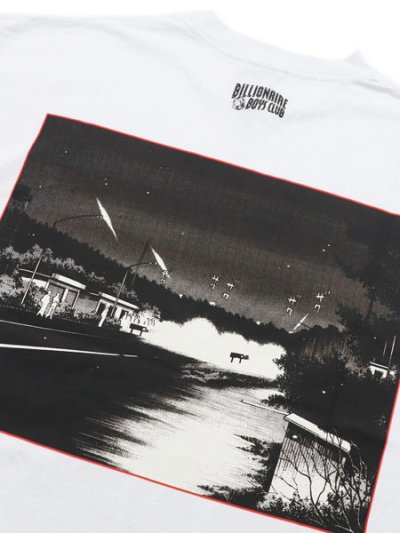 画像4: BILLIONAIRE BOYS CLUB INITIAL D COTTON TEE #1 WHITE