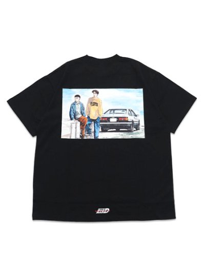 画像2: BILLIONAIRE BOYS CLUB INITIAL D COTTON TEE #2 BLACK