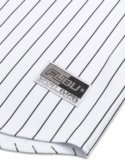 画像4: 【送料無料】FUBU PATCH BASEBALL SHIRTS WHITE