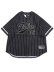 画像1: 【送料無料】FUBU PATCH BASEBALL SHIRTS BLACK (1)
