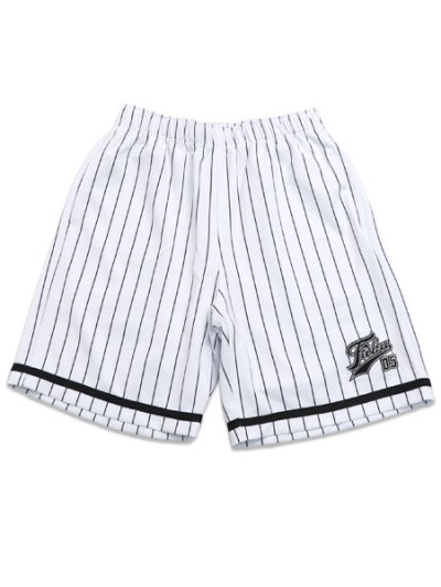 画像1: FUBU PATCH SHORTS WHITE