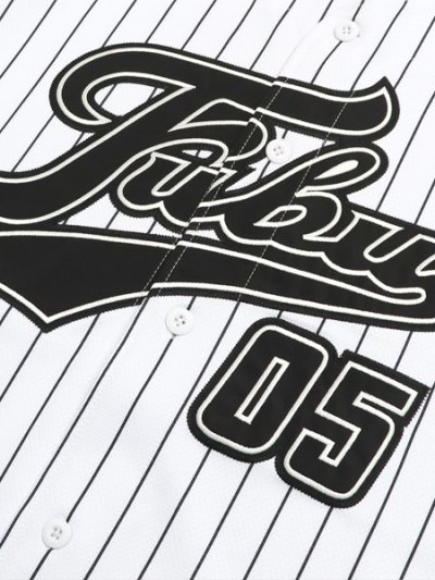 画像3: 【送料無料】FUBU PATCH BASEBALL SHIRTS WHITE