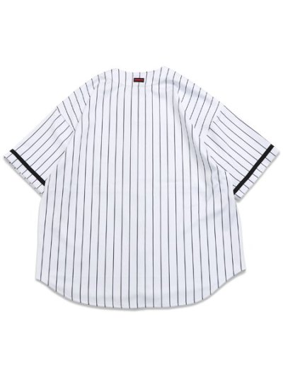 画像2: 【送料無料】FUBU PATCH BASEBALL SHIRTS WHITE
