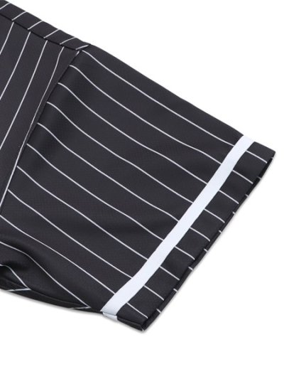 画像6: 【送料無料】FUBU PATCH BASEBALL SHIRTS BLACK