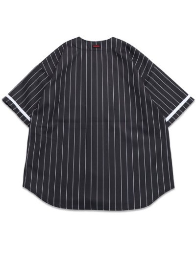 画像2: 【送料無料】FUBU PATCH BASEBALL SHIRTS BLACK