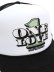 画像6: ACAPULCO GOLD ONE LOVE TRUCKER CAP BLACK/WHITE (6)