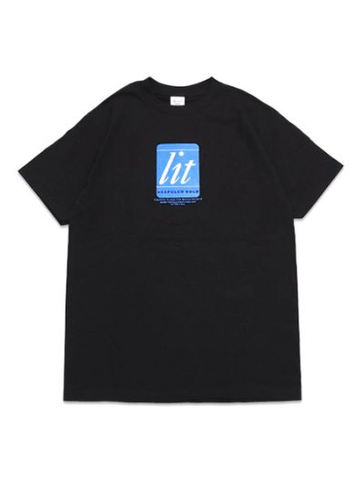画像1: ACAPULCO GOLD LIT UP TEE BLACK