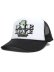 画像1: ACAPULCO GOLD ONE LOVE TRUCKER CAP BLACK/WHITE (1)