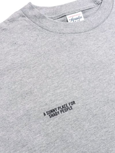 画像4: ACAPULCO GOLD ONE LOVE TEE HEATHER GREY