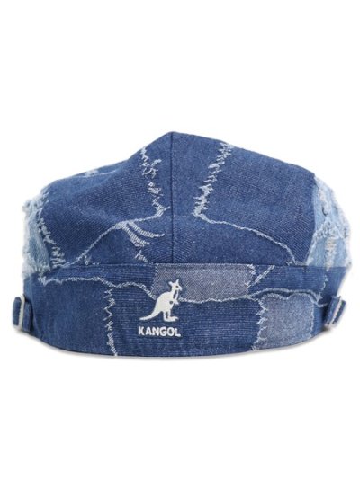 画像4: 【SALE】KANGOL DENIM MASHUP HUNTING-MEDIUM BLUE