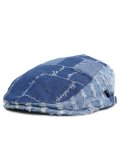 【SALE】KANGOL DENIM MASHUP HUNTING-MEDIUM BLUE