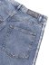 画像6: 【送料無料】ADIDAS FIREBIRD ADICOLOR LIGHT WASH DENIM SHORTS-WORN BLUE DENIM (6)