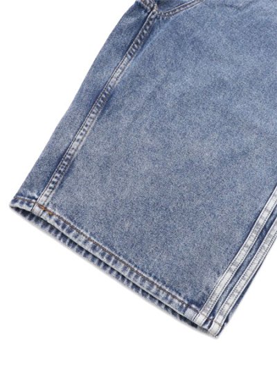 画像7: 【送料無料】ADIDAS FIREBIRD ADICOLOR LIGHT WASH DENIM SHORTS-WORN BLUE DENIM