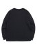 画像2: 【KIDS】ADIDAS KIDS 3-STRIPES L/S TEE-BLACK (2)