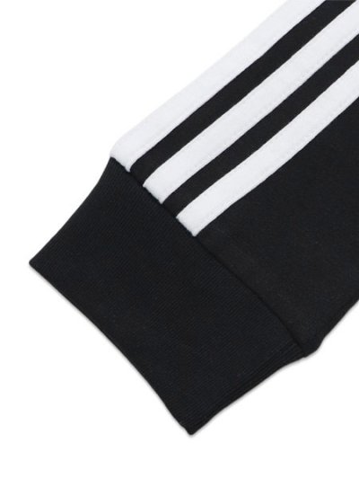 画像4: 【KIDS】ADIDAS KIDS 3-STRIPES L/S TEE-BLACK