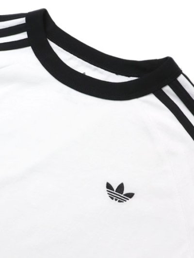 画像3: 【KIDS】ADIDAS KIDS 3-STRIPES TEE-WHITE/BLACK