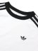 画像3: 【KIDS】ADIDAS KIDS 3-STRIPES TEE-WHITE/BLACK (3)
