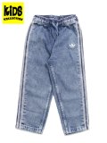 【KIDS】ADIDAS KIDS FIREBIRD DENIM TRACK PANTS-WORN BLUE DENIM