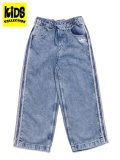 【KIDS】ADIDAS KIDS FIREBIRD LOOSE DENIM TP-WORN BLUE DENIM