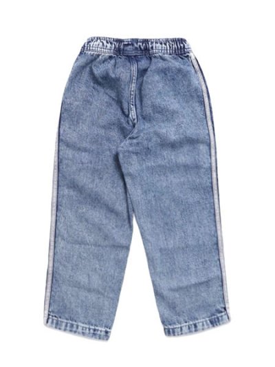 画像2: 【KIDS】ADIDAS KIDS FIREBIRD DENIM TRACK PANTS-WORN BLUE DENIM