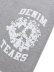 画像5: 【送料無料】DENIM TEARS DENIM UNIVERSITY SWEATSHORTS GREY/WHITE (5)