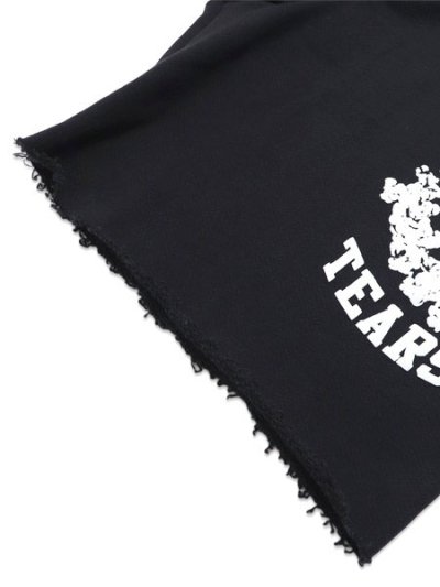画像7: 【送料無料】DENIM TEARS DENIM UNIVERSITY SWEATSHORTS BLACK/WHITE