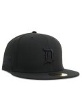 NEW ERA 59FIFTY BLK ON BLK TIGERS