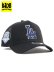 画像1: 【KIDS】NEW ERA YOUTH 9FORTY A-FRAME TRUCKER DODGERS BLACK (1)