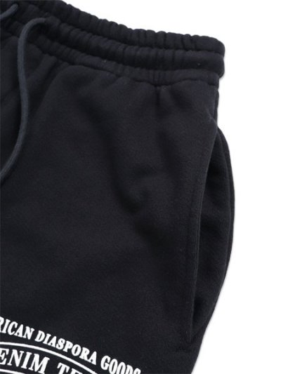 画像3: 【送料無料】DENIM TEARS ADG SWEATSHORTS BLACK/WHITE
