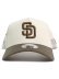 画像2: NEW ERA 9FORTY A-FRAME TRUCKER PADRES STONE/MOSS (2)