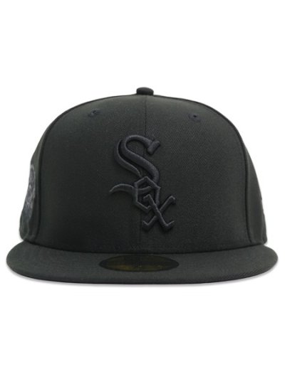 画像2: NEW ERA 59FIFTY BLK ON BLK WHITE SOX