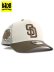 画像1: 【KIDS】NEW ERA YOUTH 9FORTY A-FRAME TRUCKER PADRES STONE/MOSS (1)
