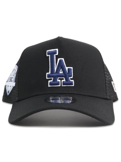 画像2: 【KIDS】NEW ERA YOUTH 9FORTY A-FRAME TRUCKER DODGERS BLACK