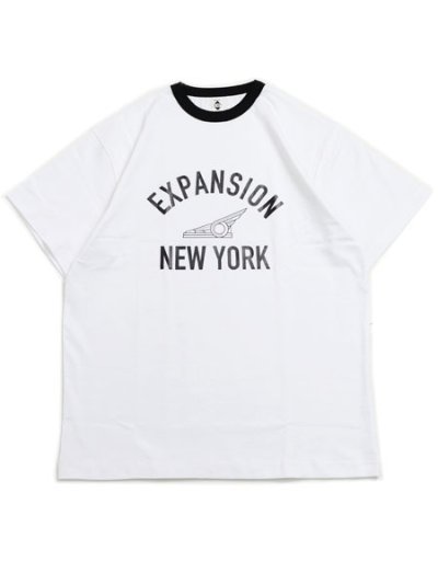 画像1: EXPANSION EMPIRE WING TEE WHITE