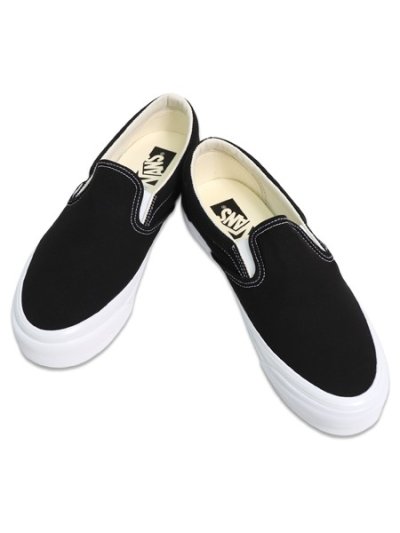 画像5: 【送料無料】VANS LX SLIP-ON REISSUE 98 BLACK/WHITE