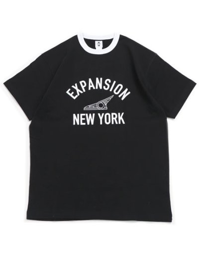 画像1: EXPANSION EMPIRE WING TEE BLACK
