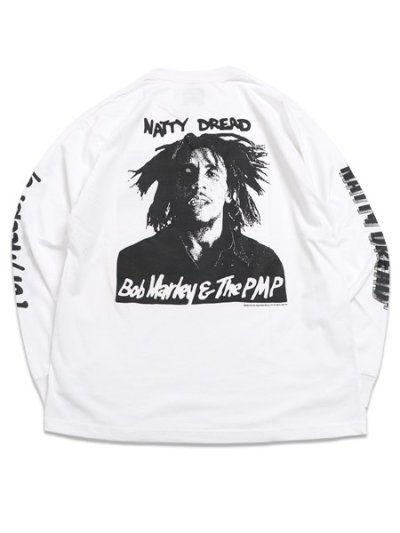 画像2: POT MEETS POP BOB MARLEY NATTY DREAD LS TEE WHITE