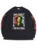 画像1: POT MEETS POP BOB MARLEY CATCH A FIRE LS TEE BLACK (1)