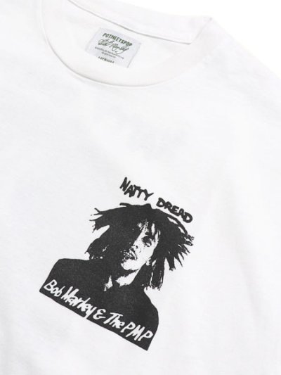 画像3: POT MEETS POP BOB MARLEY NATTY DREAD LS TEE WHITE